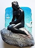 The Little Mermaid COPENHAGEN Denmark Resin 3D fridge Refrigerator Thai Magnet Hand Made Craft. by Thai MCnets