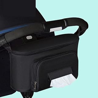 IUPPA Baby Stroller Bag Organizer Bag Soild Color Mama Carriage Pram Cart Basket Hook Backpack Stroller Accessories Black