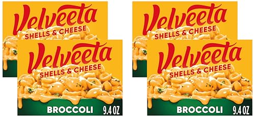 Velveeta Shells & Cheese with Broccoli...