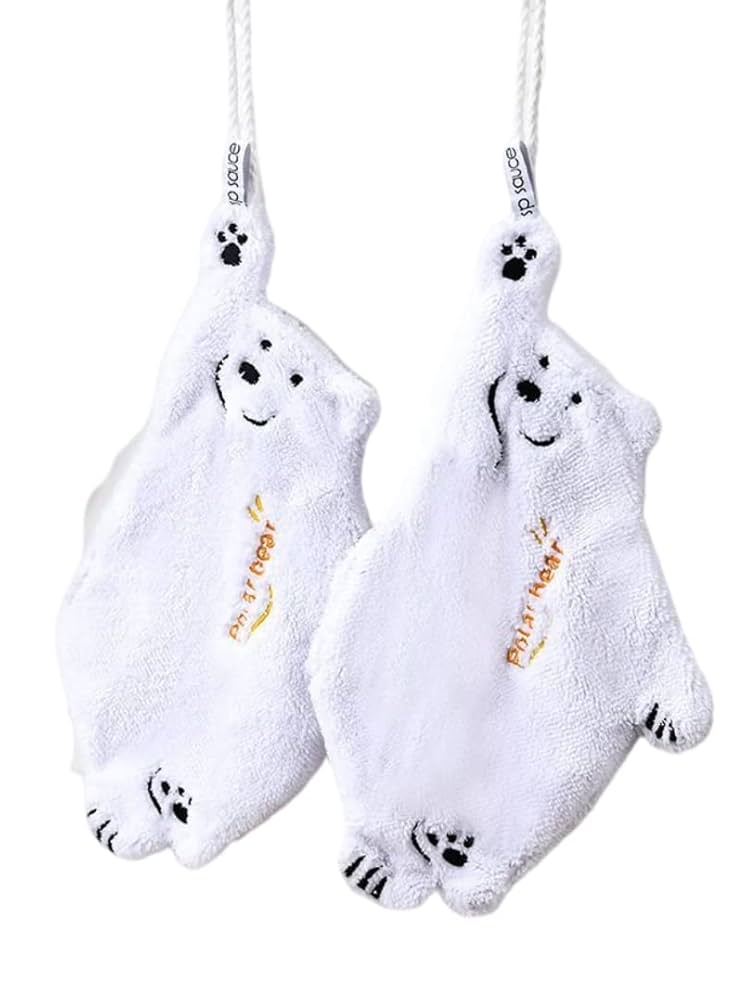 Amazon｜Handsome man'sタオルシロクマハンカチタオル 3枚セット