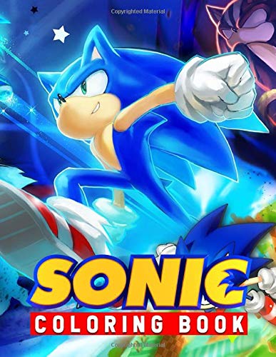 Buy Sonic Coloring Book: Jumbo Sonic The Hedgehog Coloring Book For ...