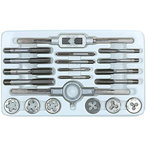 BSF Tap and Die Set 20pc British Standard Fine 3/16" - 1/2" Whitworth TE741 2 BSF Tap and Die Set 20pc British Standard Fine 3/16" - 1/2" Whitworth TE741 - Image 2
