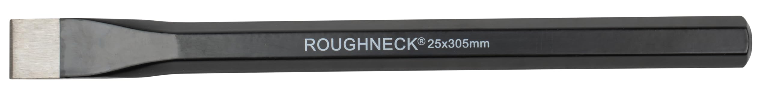 Roughneck ROU31994 Zestaw śrub i dłut – 4-częściowy zestaw zawiera: wałek do cegły 102 x 216 mm (4 x 8½ cala) wałek elektryka 76 x 279 mm (3 x 11 cali) x 2 dłuta zimne 16 x 152 mm (6 cali) / 25 x 305
