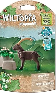 PLAYMOBIL Wiltopia 71050 Koziorożec z wieloma akcesoriami i kartą kolekcjonerską z kodem QR, od 4 lat