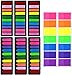 1480 Stück Haftnotizen Set, 8 klebezettel Flaggen Index Tabs Haftstreifen Film Merkzettel Page Klebemarkierungen Kleine Marker Tabs Beschreibbare Etiketten für Seitenmarkierung (3 Größen,10 Farben)