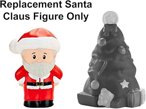 Miniatura 2 de Pieza de repuesto para calendario de Adviento de Navidad Fisher-Price Little People 2019 - DGF96 ~ Figura de repuesto de Papá Noel