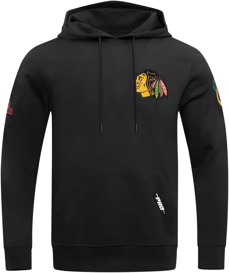 Pro Standard Mens NHL Classic Chenille Pull Over Hoodie