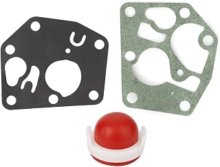 Kit Completo de Diafragma e Primer Carburador 3 Peças 795083 495770 Adequado para Briggs e Stratton Durável