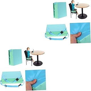 TOYANDONA 2 Pçs Assento Da Criança Portátil Cadeira Do Bebê Portátil Carseat Almofada De Cadeira Grossa Reforço Para Crianças Assentos De Reforço Crianças Cadeira De Jantar Almofada De