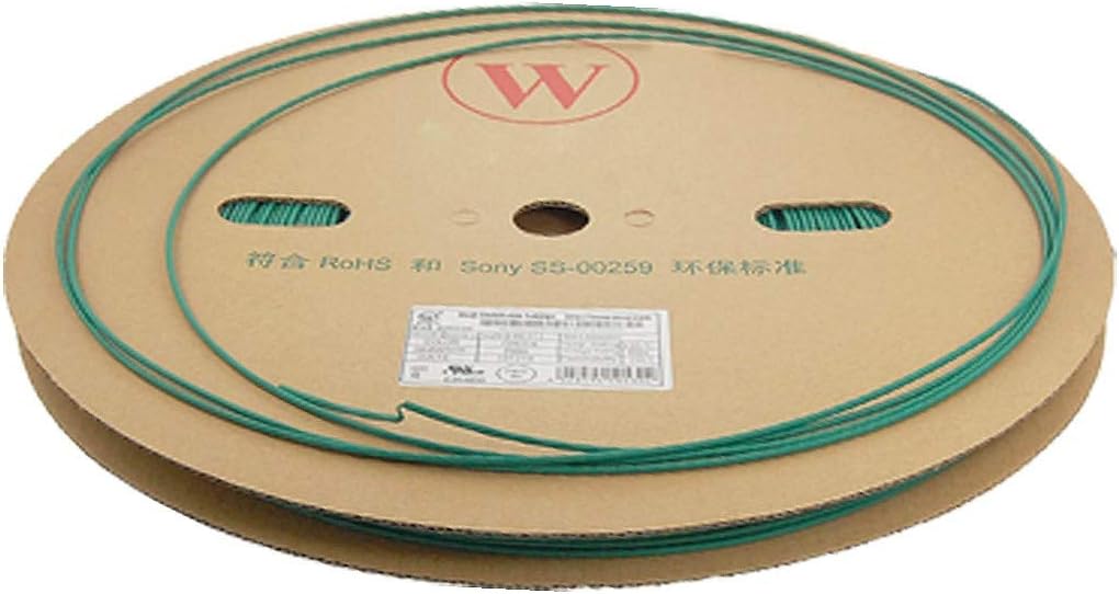 2.0mm Diameter 200 Meters Green Heat Shrinkable Tubing Tube(2,0 mm Durchmesser, 200 Meter, grünes, wärmeschrumpfbares Rohr