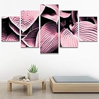 SIGNWIN 5 Panel Canvas Wall Art Modern Art Abstract Closeup Industrial Modern Art Multicolor Patterns for Home Decorations Ready to Hang - 60