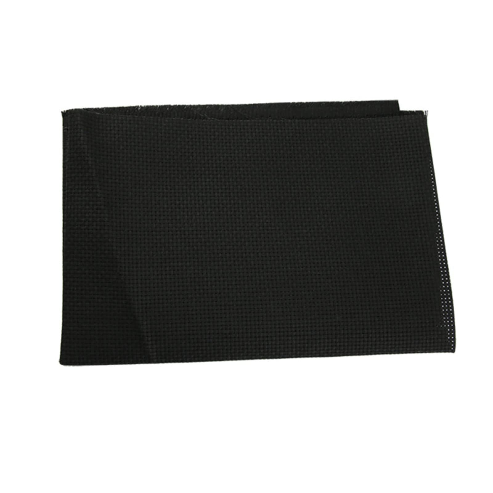 Buxuaaaa Black100x150cm Tufting Fabric/Primary Tufting Cloth/Monk Cloth For For Starter Hand Felting Needle Fabric Cross