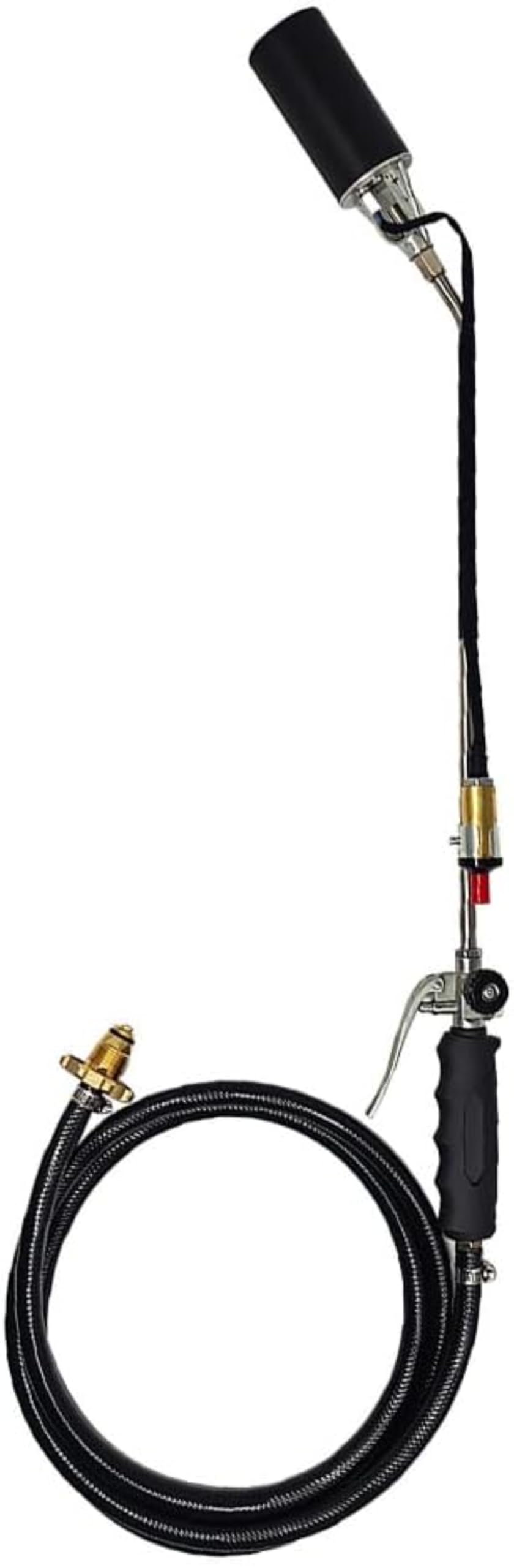 Lance-flammes à gaz liquéfié portable et kit de brûleurs d'herbe pour désherbage extérieur