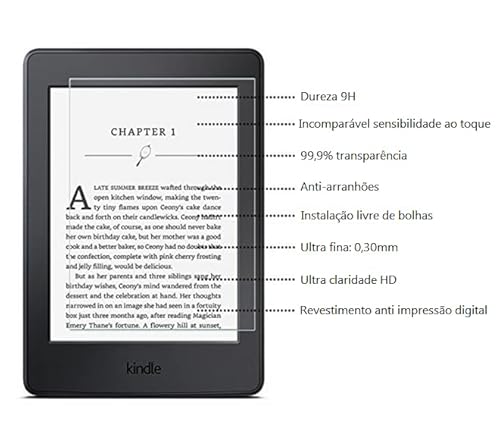Película Novo Kindle (16 GB - modelo 2024) tela 6.0 polegadas - VIDRO