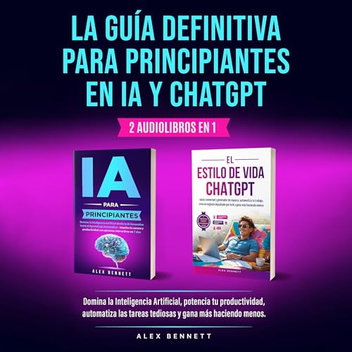 『La guía definitiva para principiantes en IA y ChatGPT』のカバーアート