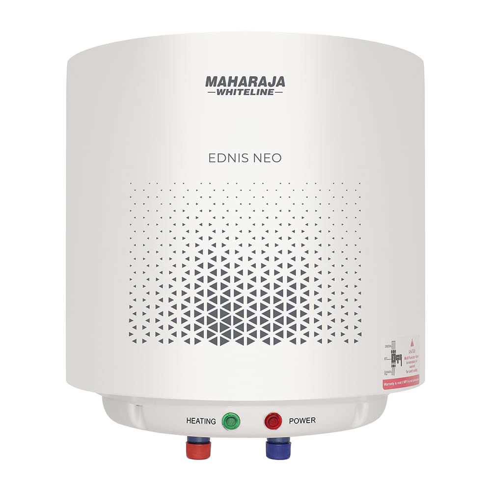 Maharaja Whiteline Energy Efficient Water Heater EDNIS NEO 10L | 4-Star Rated with Polymer-Coated Inner Tank, Smart Inlet Diffuser & Durable Metal Body | Long-Lasting Design with 5-Year Tank Warranty-image-7
