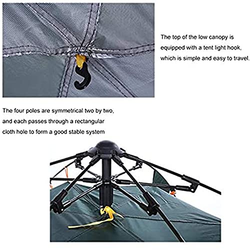 Carpa automática plegable para 1-2 personas azul miniatura 3