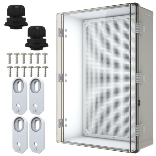 MAKERELE Extra Large Electrical Box Waterproof IP67 (23.6"*15.7"*8.7")