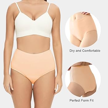Comparison between high-waisted and mid-rise leakproof underwear