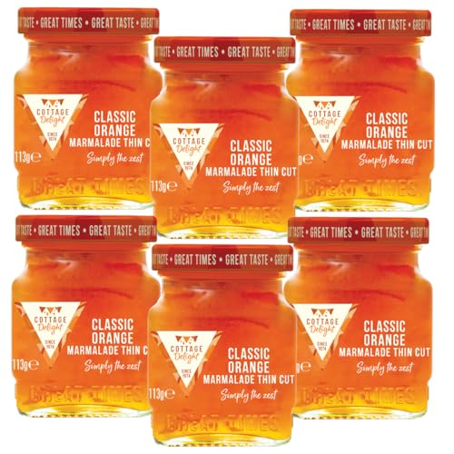 Cottage Delight - Classic Orange Marmalade Thin Cut - 113g - Pack of 6