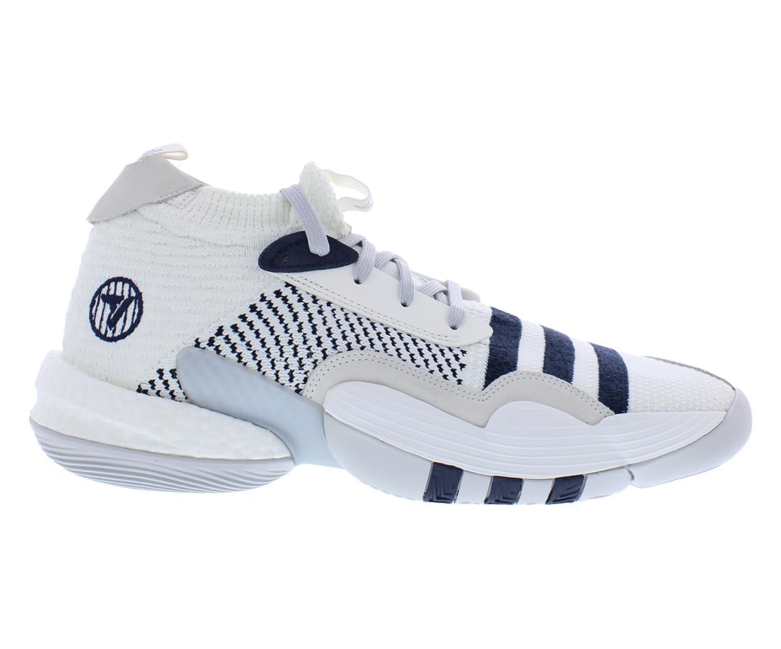 adidas AS Trae 2 Mens Shoes Size 12.5, Color: Cloud White/Blue/Gray-White