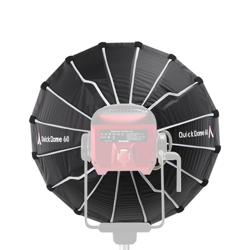 Aputure Quick Dome 60 Softbox Bowens 60cm con Rejilla