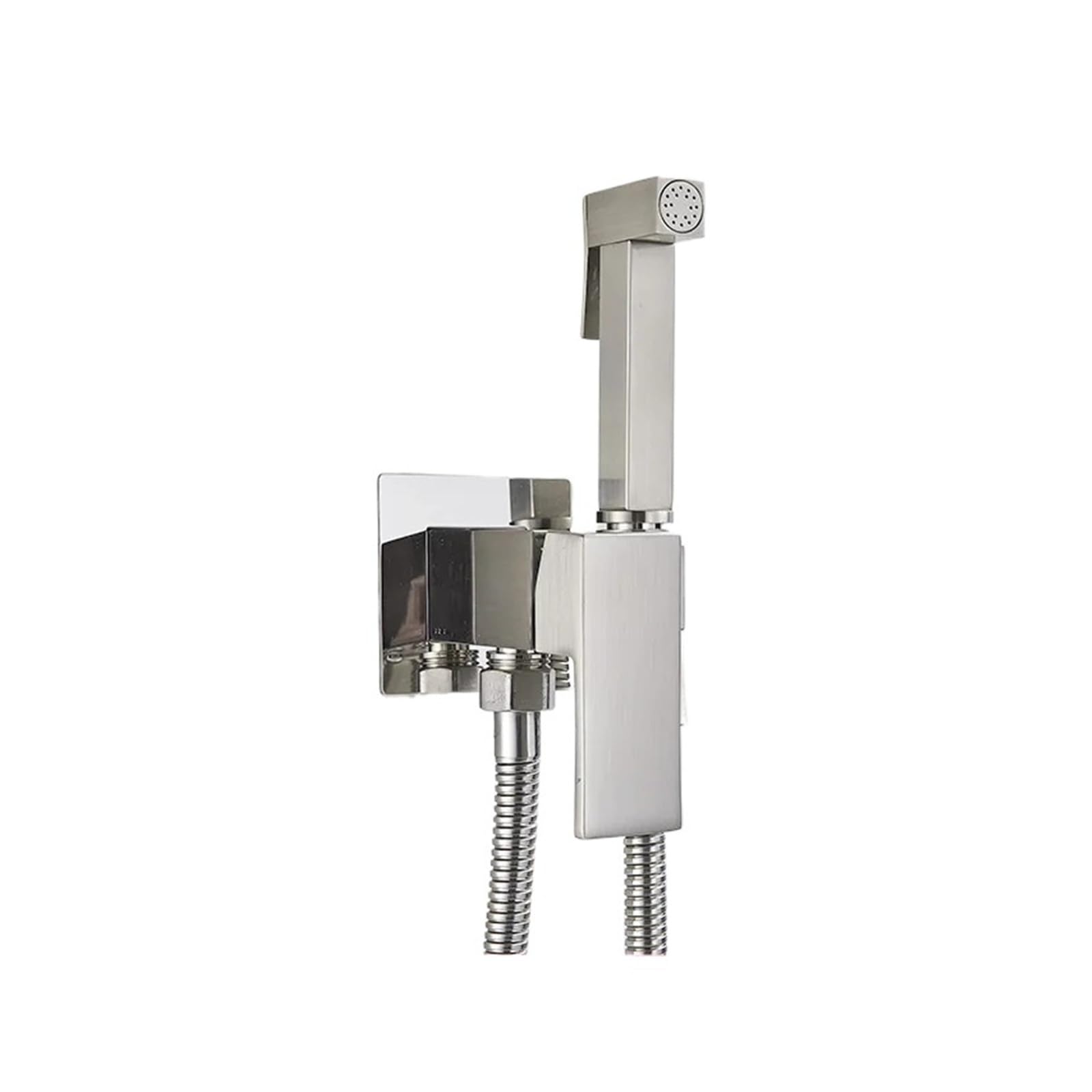 Rubinetto for bidet con doccetta for WC a parete(Brushed Gold A)