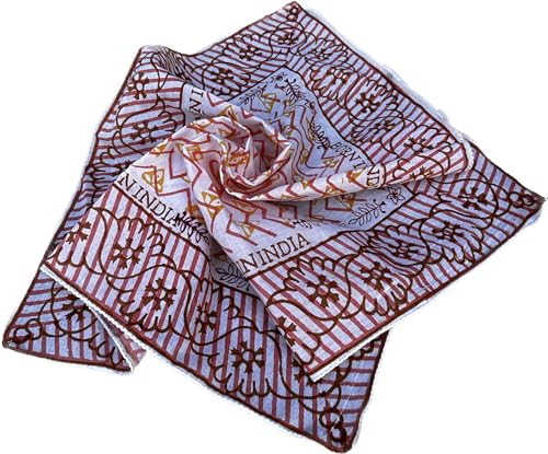 Stylish Bohemian Cotton Bandanas - Perfect for the Boho Fashionista 100% Cotton Bandanas, Bohemian Style Cotton Neck Scarf, Boho Soft Cotton Bandana, Cotton Neckerchief, Cotton Square Scarf gift handk2