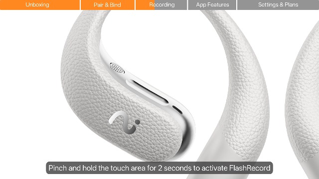 Amazon.com: viaim OpenNote Professional AI Note Taker Earbuds, MFi