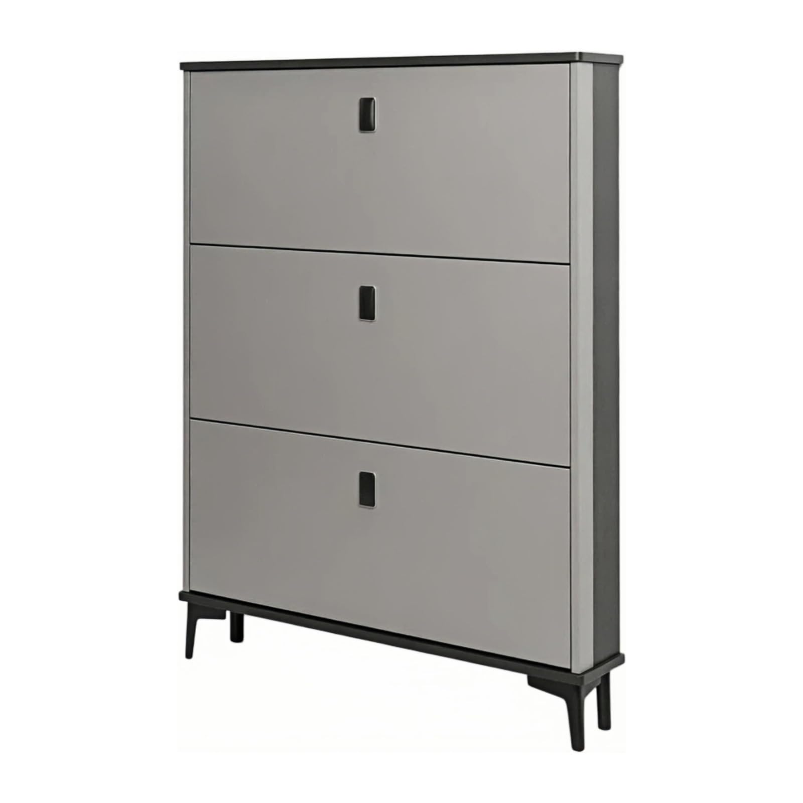 Cenz-888 Shoe Rack Free Standing Narrow Shoe Cabinet Household Doorway Small Outdoor Corridor Hallway Storage Entryway Shoe Shelf(Small)