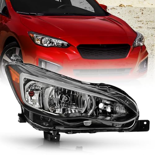 KEEKPO - For 2017-2022 Subaru Impreza 2018-2023 Crosstrek Halogen Type Headlight Headlamp Replacement Passenger Side