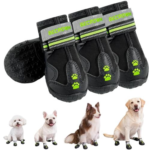 BECROWM Dog Shoes for All Sizes