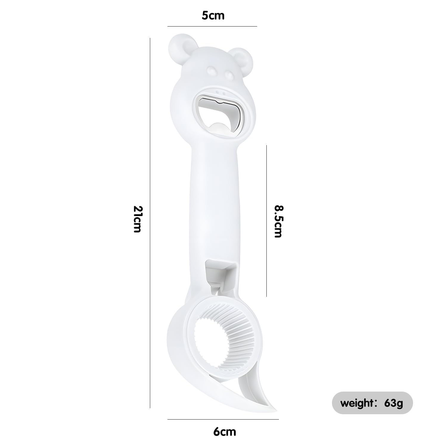 OWill Can Openers-White