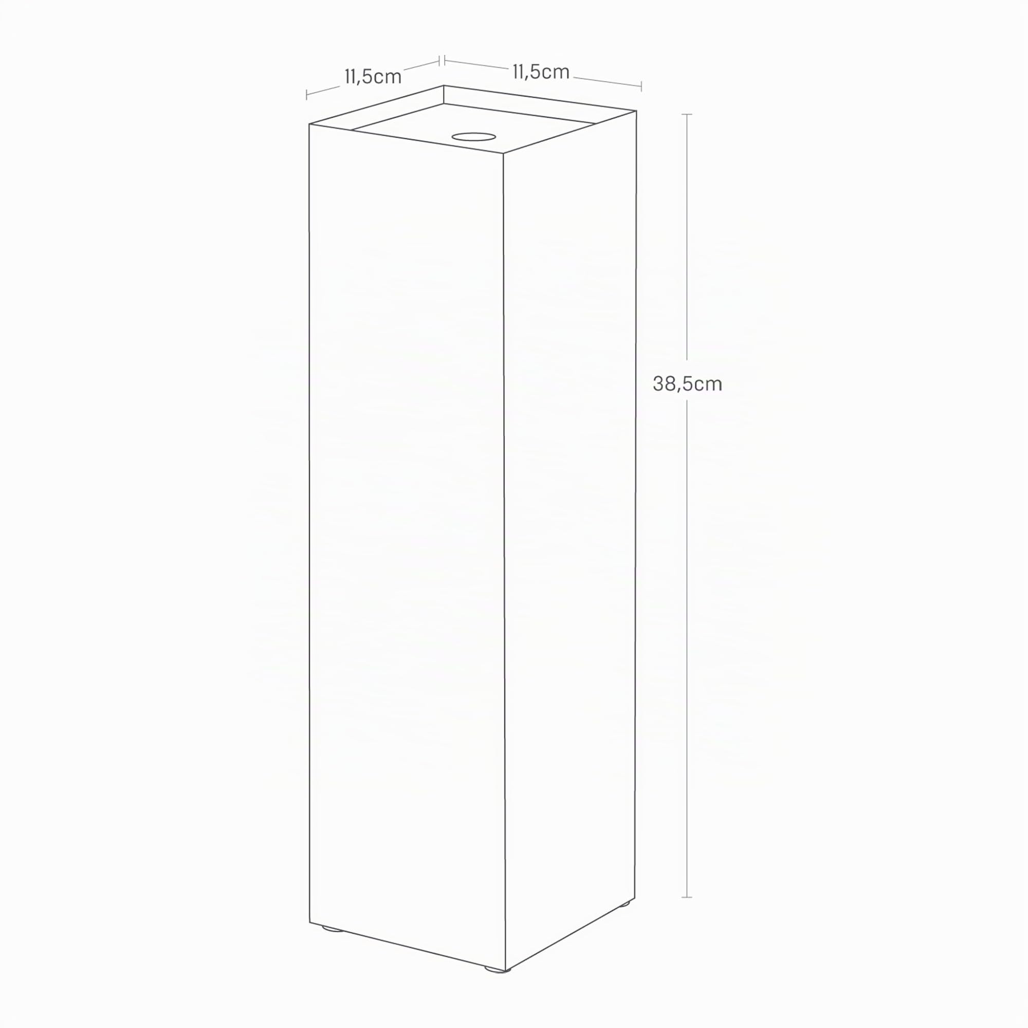 Yamazaki Tower Support pour Papier Toilette Vertical, en Acier - jusqu'à 3 Rouleaux, Rangement Compact Gain de Place pour Salle de Bain, WC, hygiénique - 11,5 x 11,5 x 38,5 cm, Design Japonais, Noir