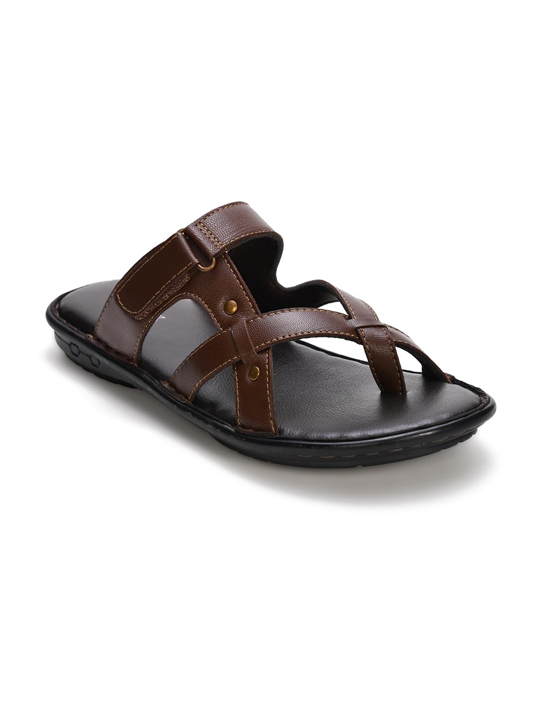 smoxx Genuine Leather Super Soft Ortho Care Bounce Back Anti-Skid Water Resistant Slippers/Doctor Chappal & Footwear-Men-picture-24