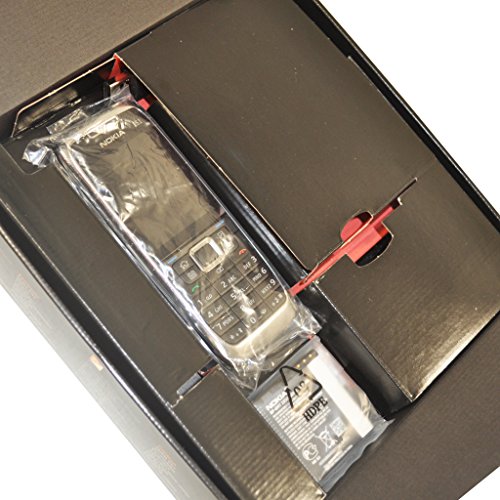 Nokia E51-1 With Camera 130Mb Factory Unlocked 3G Cell Phone (White Silver) - Made In Finland - International Version With No Warranty #TOP3