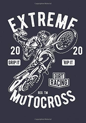 Crazy Dirt EditionsExtreme Motocross: Composition Notebook: Dirt Bike Journal, Motocross, supercross Notebook Note-Taking Planner Book For Off Road Riding Lovers. 7x10, 120 lined pages