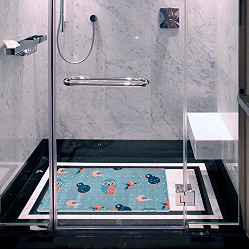 Tapis de bain antidérapant lavable en machine avec trous de drainage efficace - 7