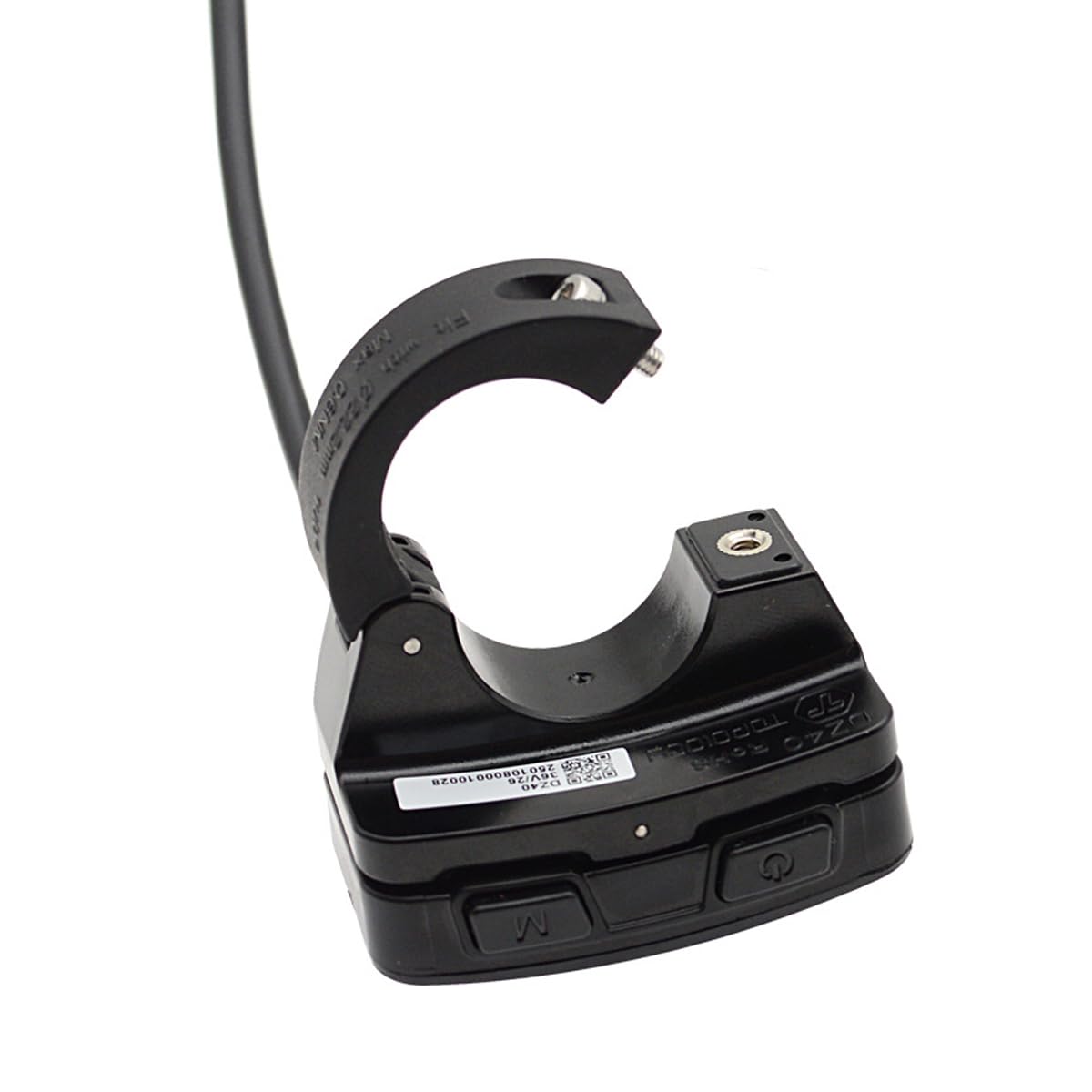 Ausi Panel de control de pantalla LCD DZ40 para bicicleta, resistente al agua, color negro, para motor central BBS01 y BBS02 (24 V, 36 V y 48 V)