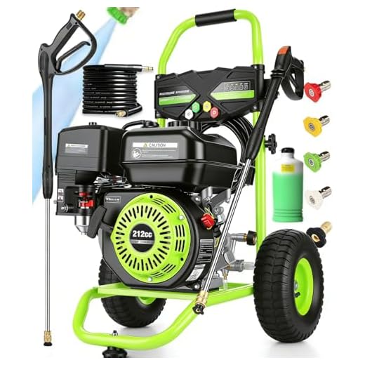 Powerful 4200PSI Gas Pressure Washer