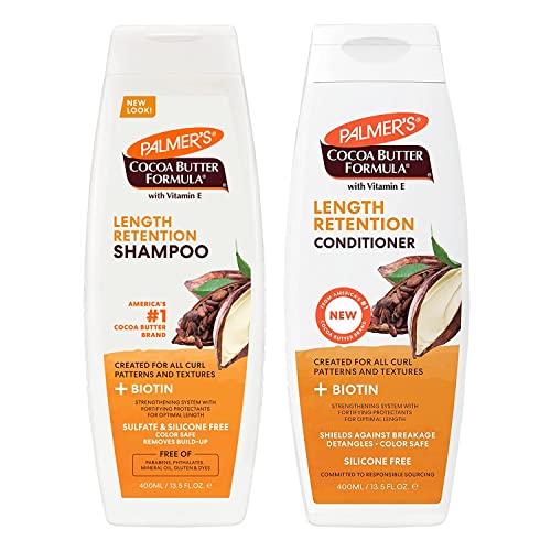 Palmers/Length Retention - Cocoa Butter Formula/Shampoo & Conditioner/Deal (Pack of 1)
