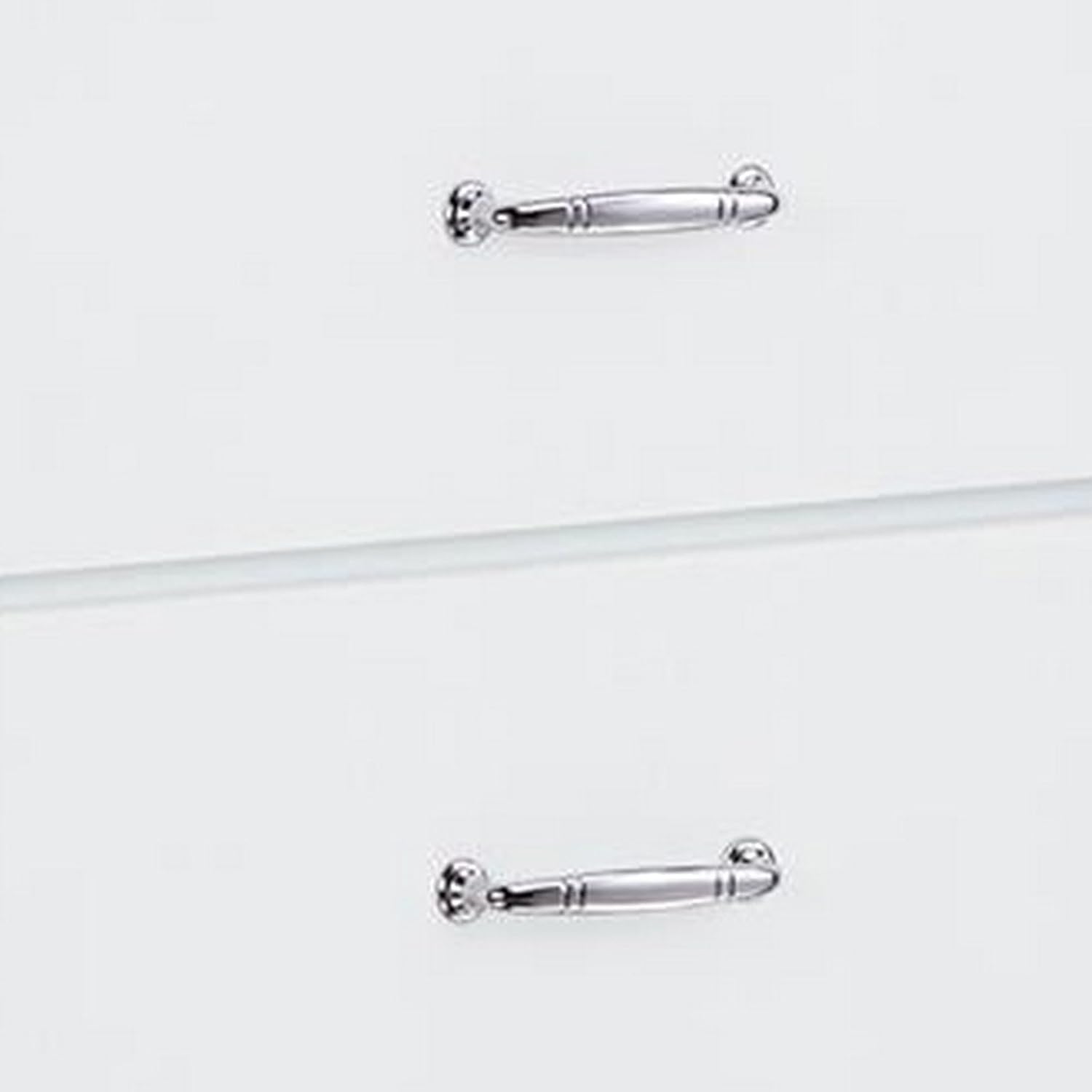 Benzara Contemporary Style 2 Drawers Wood Nightstand, White