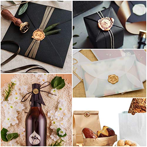 Sealing Wax, Paxcoo 20Pcs Wax Seal Sticks, Glue Gun Sealing Wax For Wax Seal Stamp, Letter Wax Seal And Crafts (Gold) #TOP7