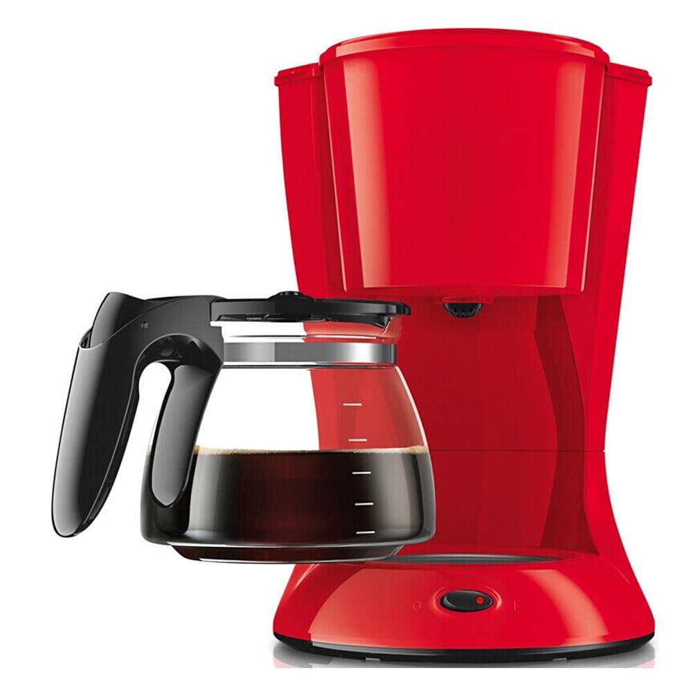 SOVORM Macchina per caffè Macchine per ufficio Macchina per caffè automatica per uso domestico Macchina per caffè elettrica Mini macchina per caffè americano-rosso (rosso) The New