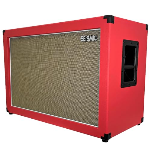 Seismic Audio Luke-2x12C Red Tolex/Wheat