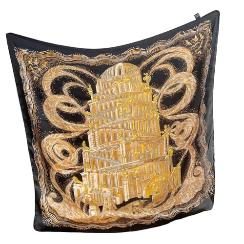Image of Printed Poly Silken feel Scarf Stole for Women | Stylish, Soft, & Lightweight | Satin Feel Neck Scarf, Hair Scarf, Head Scarf for Women