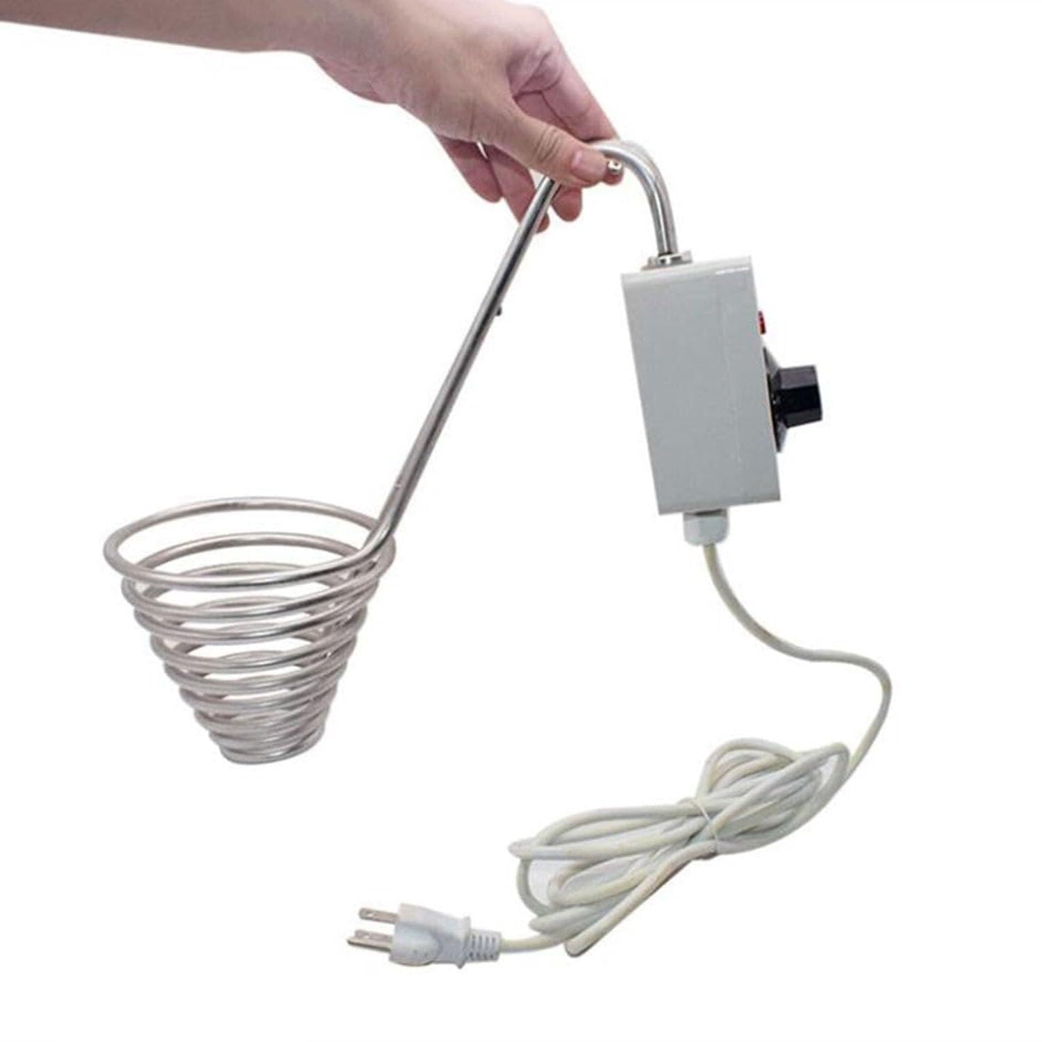 Riscaldatore per miele per uso alimentare, termostato per fusione in acciaio inossidabile, strumento per apicoltura, soluzione di riscaldamento dell'alveare di lunga durata per un'efficace fusione del