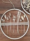 MEHR FÜRS AUGE - Modern - Türkranz, Fensterdeko hängend oder als Wanddeko. Entscheide, wo das Trockenblumen Set der Hingucker werden soll. Deko Wohnzimmer