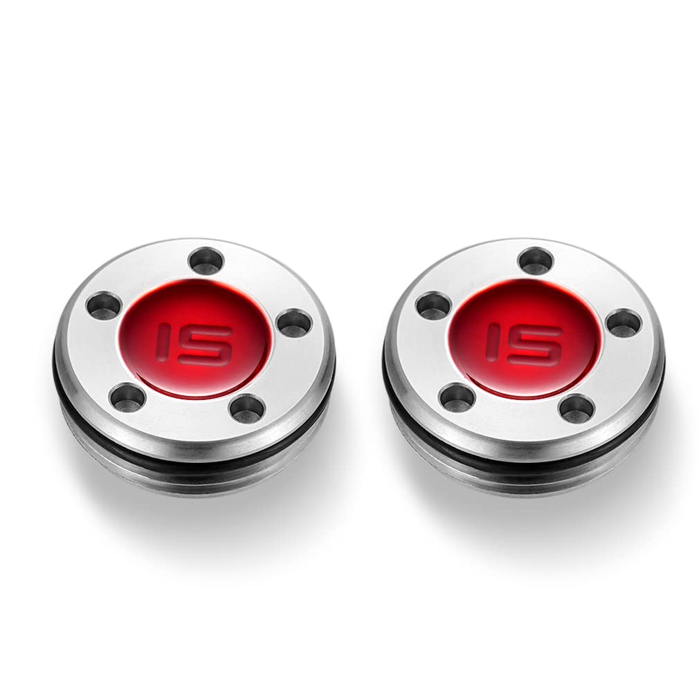 ROYMADE 5g/10g/15g/20g/25g/30g/35g/40g/45g 1 Pair (2pcs) Golf Putter Weight Golf Club Head Weights for Scotty Cameron Putters Golf Accessories (Scotty red Weights 15g*2)