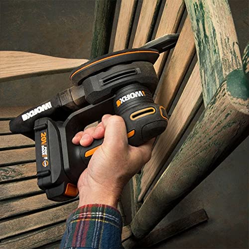 WORX WX822 Multilijadora 20V Máx.| PowerShare | Incluye 1 batería 2Ah| cargador y maletín | Sistema recolector de polvo | Fijación por velcro| ajuste fácil y rápido